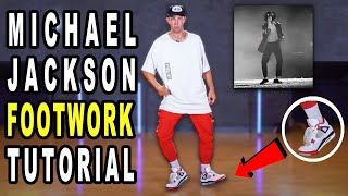 Michael Jackson Footwork Tutorial 1 MINUTE DANCE LESSON [upl. by Leiva]