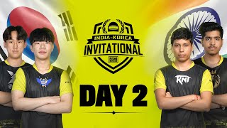 HINDI BGMI INDIA  KOREA INVITATIONAL  DAY 2 [upl. by Gagnon422]