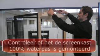 JVS Zonwering  Het monteren van een Smart Ritsscreen [upl. by Hope]