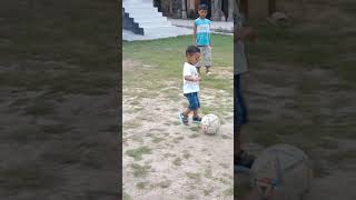 Baby Football play in the ground shorts baby football [upl. by Malley]