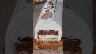 Bûche tiramisu à retrouver sur la chaîne Youtube shortswithzita shorts HolidaysWithShorts [upl. by Dalton812]