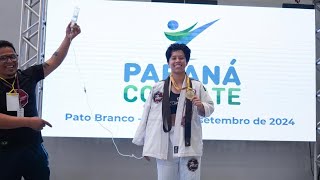 PARANÁ COMBATE FINAL JIUJITSU Geisiane Piraquara vs Kaloa Paranaguá [upl. by Nwahsyar218]