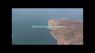 Corryvreckan Whirlpool to Oban from the air [upl. by Phionna839]