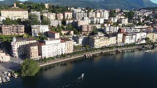 Lugano from drone  DJI Mini 2 [upl. by Richardo346]