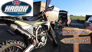 Fantic XEF 250 Rear Hogan Shock upgrade review at Parkwood Outdoors [upl. by Edmea838]