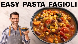 EASY Pasta Fagioli Recipe [upl. by Vez]