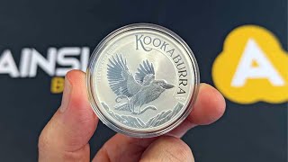 FIRST LOOK  2024 Perth Mint 1oz Kookaburra Silver Coin [upl. by Adlanor]