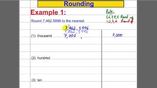 Rounding numbers [upl. by Eldin]