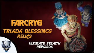 Triada Blessing the Relic Quest in Far Cry 6 Stealth Rewards and Oluso the Black Panther Amigo [upl. by Ivek94]