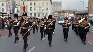 Royal Artillery Band Says quotFarewellquot To Woolwich 100214 [upl. by Holsworth543]