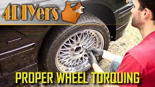 How to How to Properly Torque a Wheel [upl. by Entruoc]