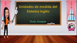 Sistema Inglés de Medida longitud peso y volumen [upl. by Bowler]