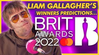 “They’re Not Rock” BRIT AWARDS 2022 Winner Predictions by Liam Gallagher [upl. by Bensky]