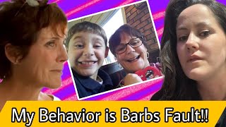 Jenelle Eason Calls Mom Barbara Evans A Master Manipulator Blames Her Problems On Barb [upl. by Blackmore]