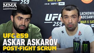 UFC 259 Askar Asarkov Calls For Title Shot Against Winner of Figueiredo vs Moreno 2  MMA Fighting [upl. by Proctor]