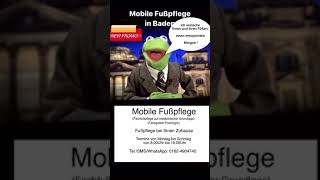 Mobile Fußpflege Baden fußpflege badenwürttemberg mobile Fusspflege pflege information [upl. by Joyce]