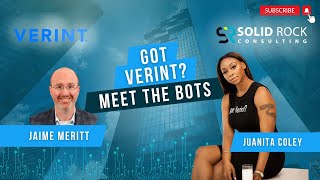 Got Verint Lets Talk Meet the BOTs EDI [upl. by Ssur820]