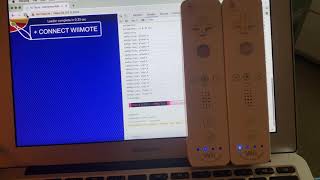 Connecting new Wiimote and switch on relevant LED  WebHID API [upl. by Nilya840]