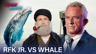 Whales Bears and Brainworms Oh My What is Going on With RFK Jr  The Daily Show [upl. by Akimaj]