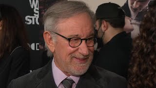 Steven Spielberg on Celebrating Stephen Sondheims Gift at West Side Story Premiere [upl. by Schiffman]