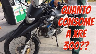 HONDA XRE 300 QUANTO FAZ POR LITRO  kuyuzinn [upl. by Chu181]