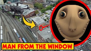 DRONE CATCHES THE MAN FROM THE WINDOW LOOKING INTO A STRANGERS WINDOW  MAN FROM THE WINDOW CAUGHT [upl. by Anirdua]