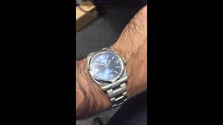 Rolex oyster perpetual 116000 blue explorer 3 month update [upl. by Jayme]