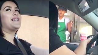 Woman Confronts Starbucks Employee Who STOLE HER CREDIT CARD  Whats Trending Now [upl. by Eriam]