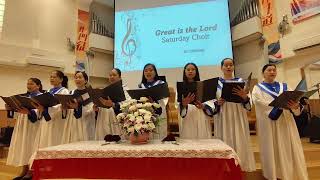 Great is the Lord stbc saturday choir [upl. by Ed]