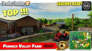 FS19  NEW MAP quotPurbeck Valley Farmquot  review [upl. by Chevalier]