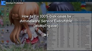 How to Solve 100 Disk Usage Antimalware Service Executable no Windows 10818 2 [upl. by Greggs]