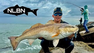 Jetty Fishing with NLBN Lures Port Aransas Tx [upl. by Ditmore409]