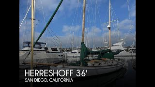 SOLD Used 1984 Herreshoff NEREIA 36 in San Diego California [upl. by Sitelc94]