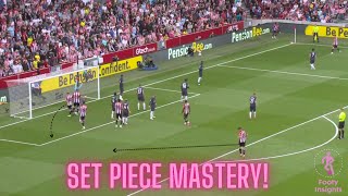 How Brentford Continue to Dominate Set Pieces [upl. by Ynomrah]