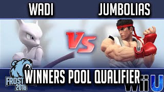 Frostbite 2018 Smash 4 Singles WINNERS POOL QUALIFIER  WaDi Mewtwo vs Jumbolias Ryu [upl. by Anib]