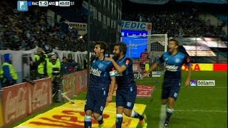 Racing venció a Arsenal en Avellaneda y alcanzó la cima [upl. by Dnomsed]