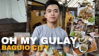 WHERE TO EAT IN BAGUIO  OH MY GULAY BAGUIO VEGETABLE CAFE AND RESTAURANT [upl. by Dace]