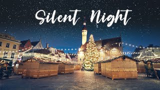 Silent Night  Christmas Instrumental Music Relaxing Piano Music [upl. by Christean893]