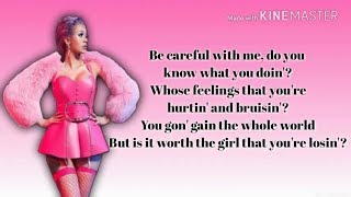 Cardi B  Be Careful Lyrics [upl. by Jona917]