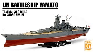 IJN Battleship Yamato Build Tamiya 1350  Part 1  Project Unboxing Teaser [upl. by Seugram]