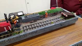 Shirehampton model railway exhibition on the 3224 part 3 [upl. by Bratton]