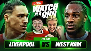 LIVERPOOL 51 WEST HAM LIVE HUGE WIN [upl. by Adiaroz]