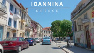 IOANNINA  GREECE  GR  2022  driving tour  day [upl. by Oniotna]