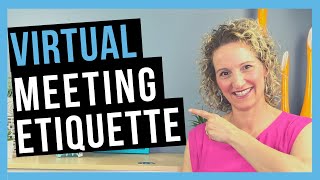 Virtual Meeting Etiquette DOS amp DONTS [upl. by Anifur]