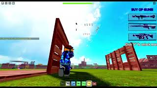 Playing Fortline in Roblox part 2 [upl. by Anitrebla]