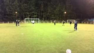 Entrainement U21 Sc Montignies [upl. by Akinas]