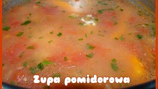 ZUPA POMIDOROWA 🍅 krok po kroku 🍲 CZERWCOWA LENKA GOTUJE [upl. by Laurin267]