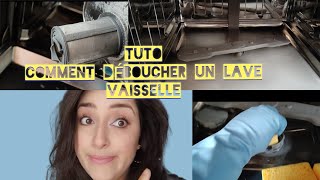 Efficace Déboucher un lave vaisselle BeKo manuellement تنظيف عميق لغسالة الأواني بيكو [upl. by Annai]