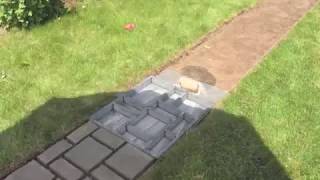 How to make cobblestonelook walkway [upl. by Towny]