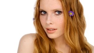 Easy Festival  Party Look inc MakeUp Tips for Freckles [upl. by Geiger]